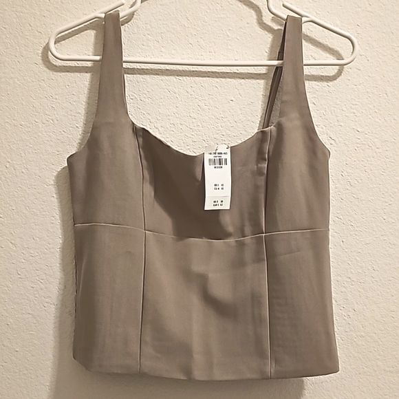 NWT Abercrombie square neck top - Picture 3 of 8